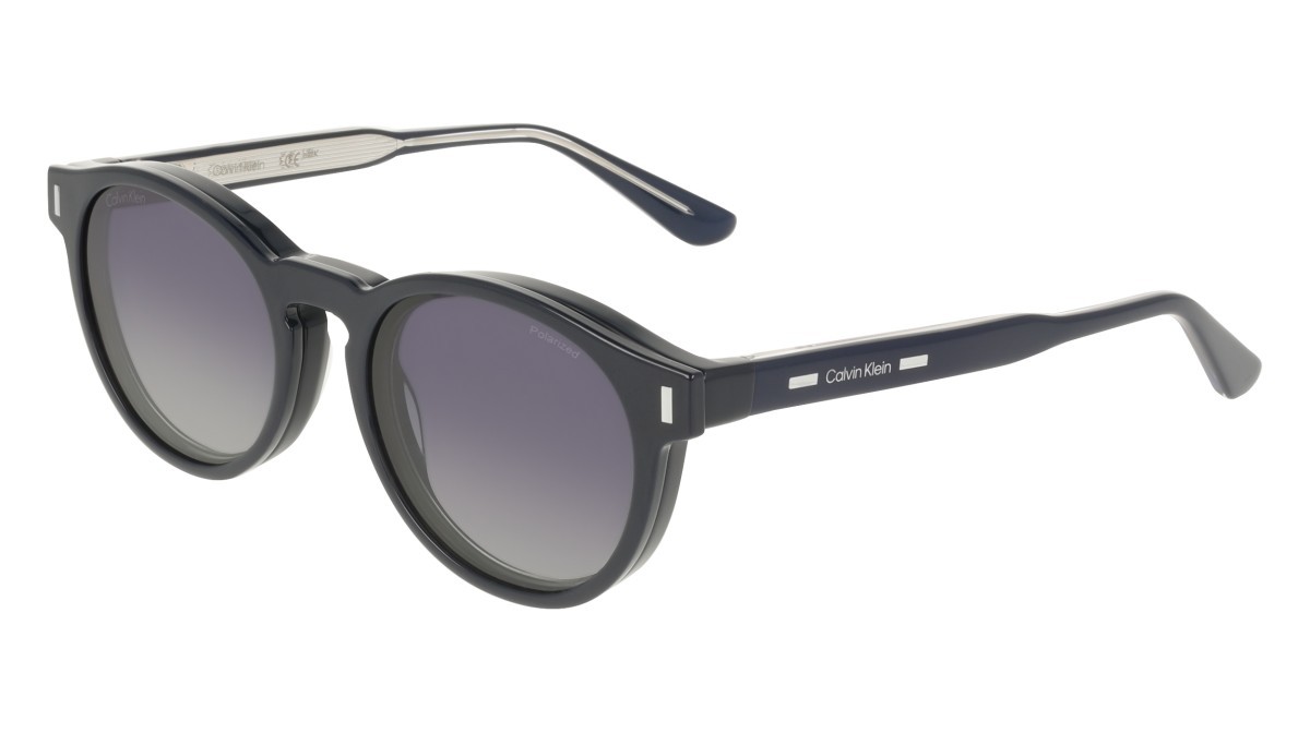 Sonnenbrillen Calvin Klein CK24551 CLIP N (400) farbe blue form rund 