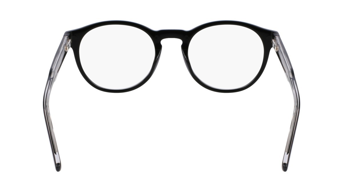 Eyeglasses Calvin Klein CK24551MAG-SET (001) color black shape oval lenses polar solid grey