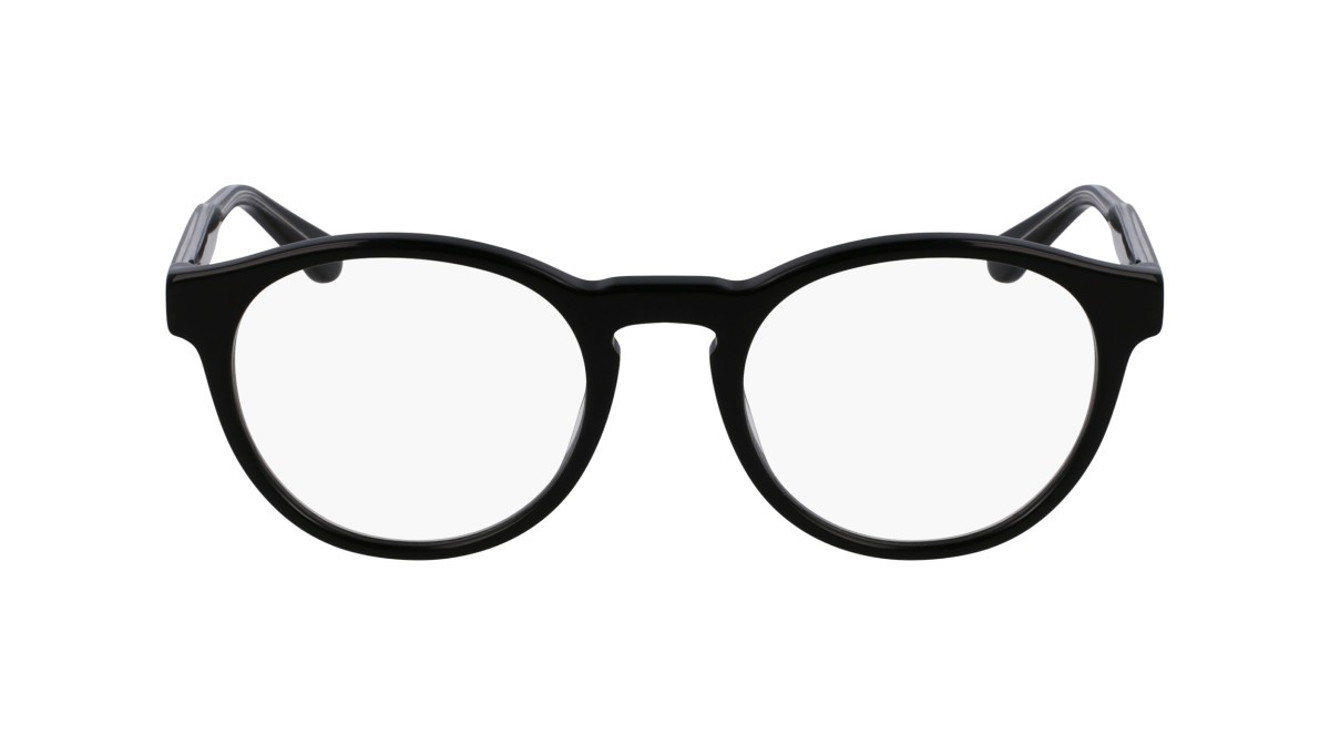 Eyeglasses Calvin Klein CK24551MAG-SET (001) color black shape oval lenses polar solid grey