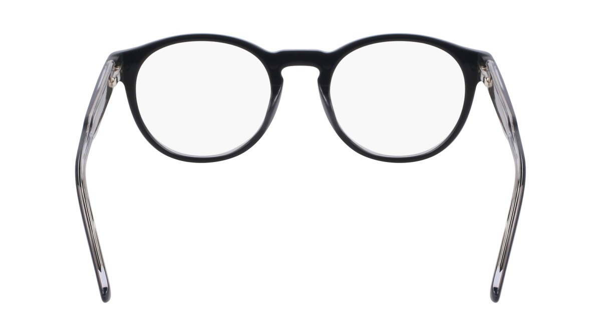 Eyeglasses Calvin Klein CK24551MAG-SET (021) color dark grey shape oval lenses polar solid blue