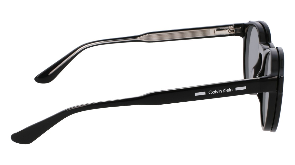Eyeglasses Calvin Klein CK24551MAG-SET N (001) color black shape oval 