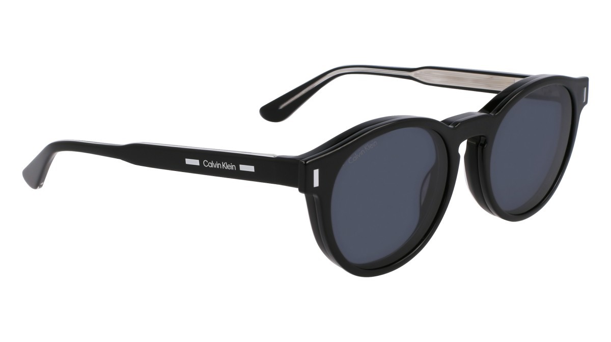 Eyeglasses Calvin Klein CK24551MAG-SET N (001) color black shape oval 