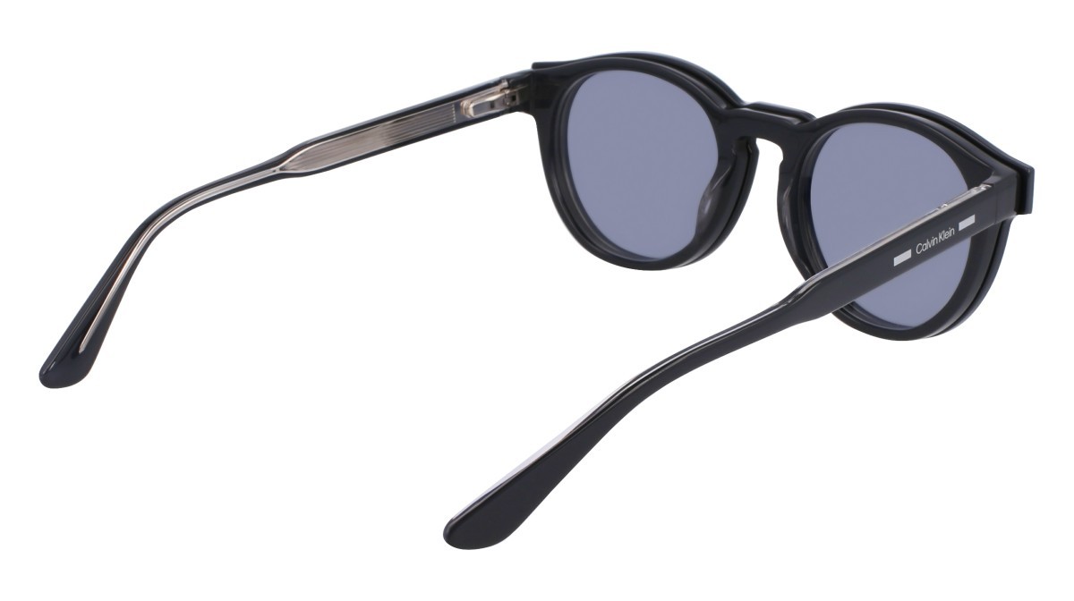 Eyeglasses Calvin Klein CK24551MAG-SET N (021) color dark grey shape oval 