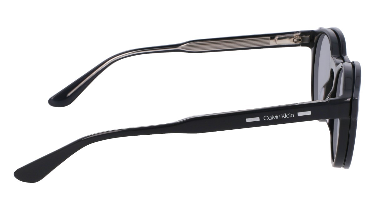 Eyeglasses Calvin Klein CK24551MAG-SET N (021) color dark grey shape oval 