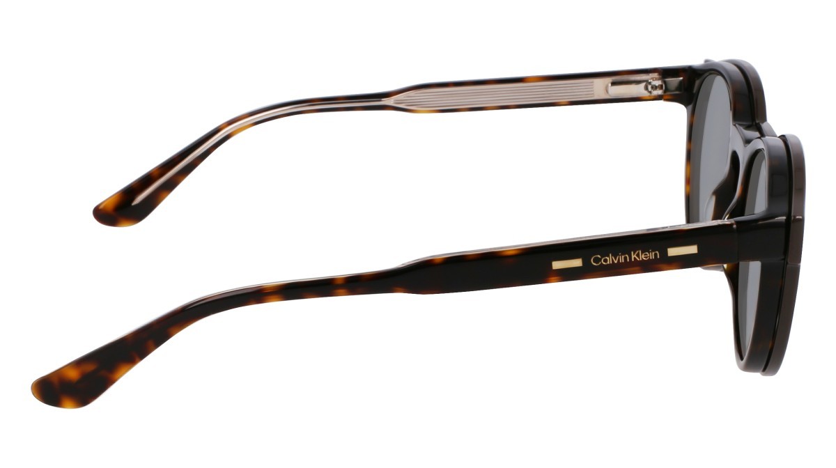 Eyeglasses Calvin Klein CK24551MAG-SET N (206) color brown/havana shape oval 