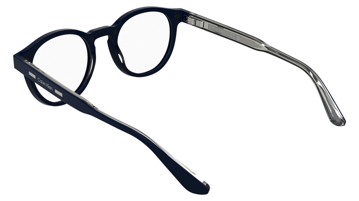 Eyeglasses Calvin Klein CK24551MAG-SET N (400) color blue shape oval 