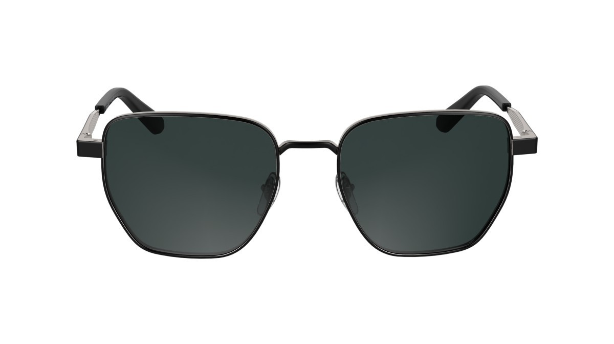 Sunglasses Calvin Klein CK25100S N (002) color matte black shape rectangle 