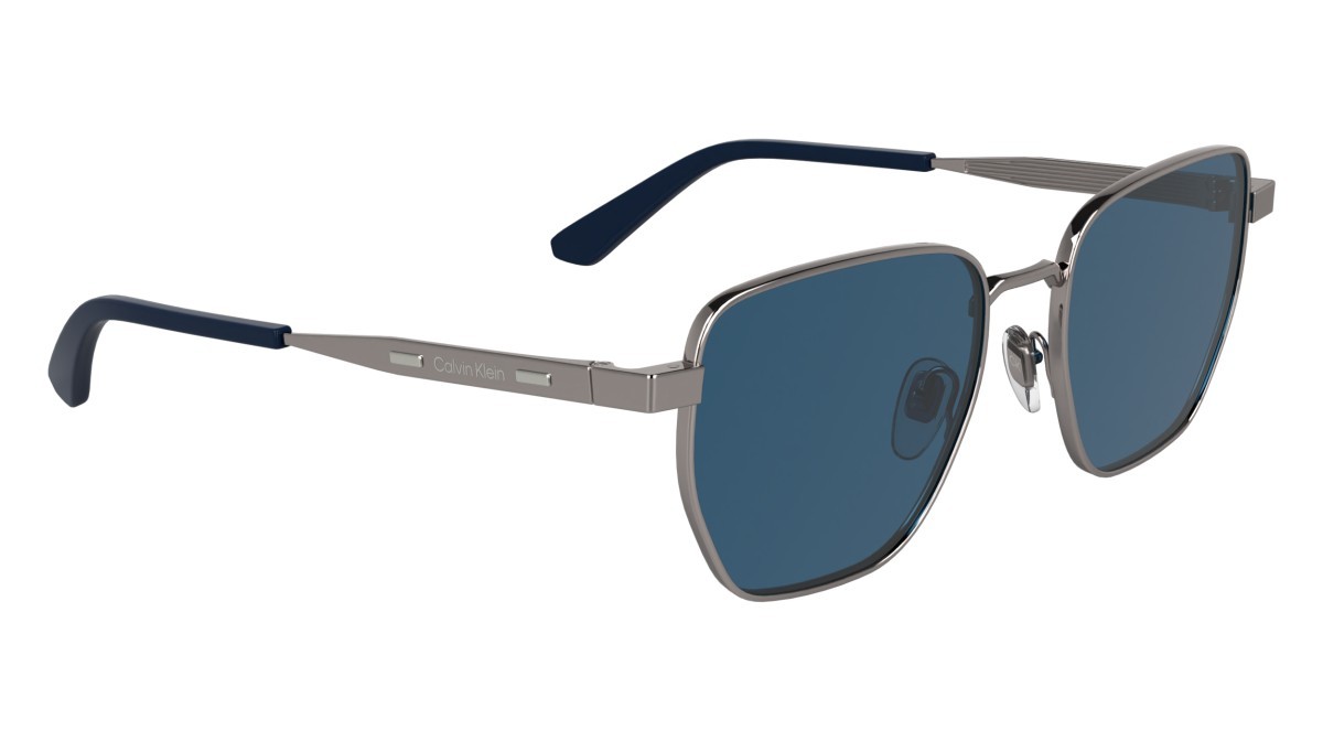 Sunglasses Calvin Klein CK25100S N (071) color light gun shape rectangle 