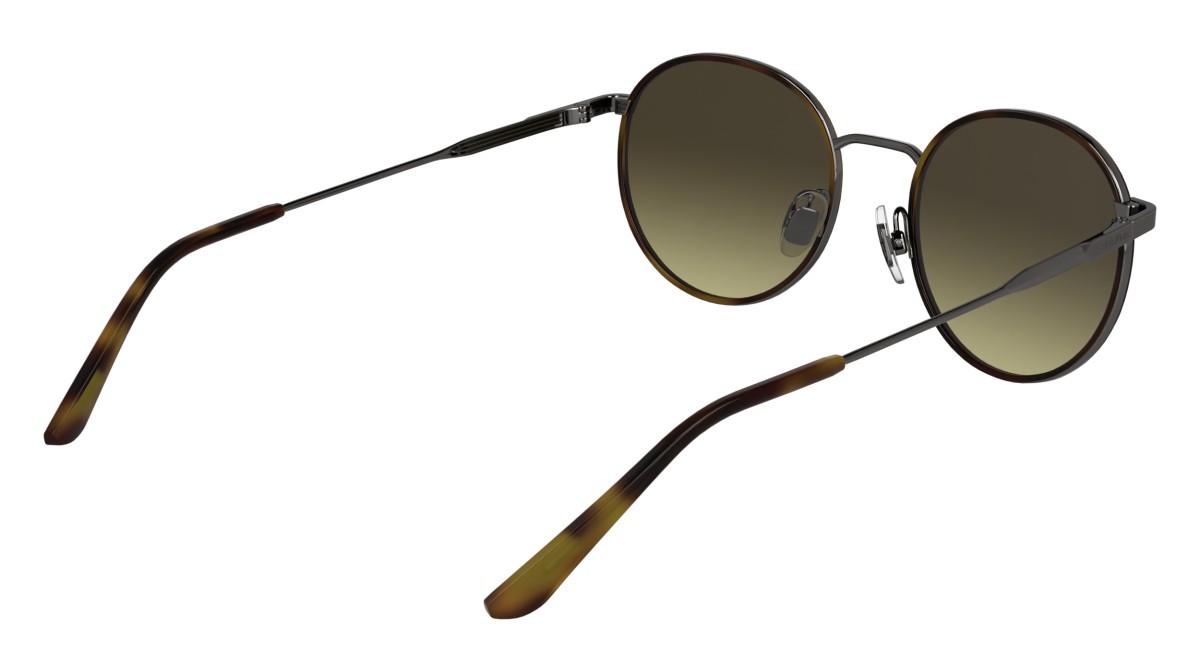 Sunglasses Calvin Klein CK25101S (240) color havana shape round lenses gradient brown