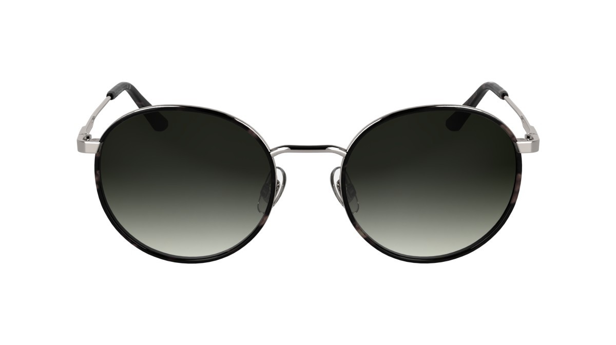 Occhiali da sole Calvin Klein CK25101S N (223) colore havana grey forma rotondo 