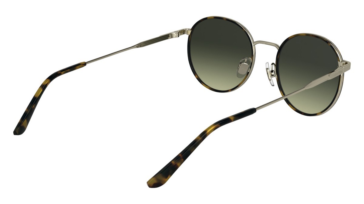 Sunglasses Calvin Klein CK25101S N (235) color dark havana shape round 