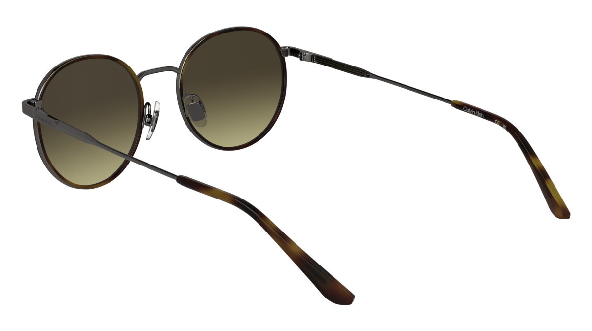 Sunglasses Calvin Klein CK25101S N (240) color havana shape round 