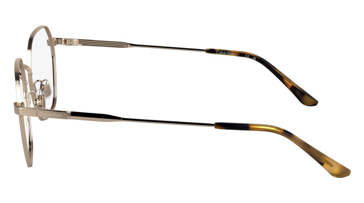Eyeglasses Calvin Klein CK25103 N (770) color rose gold shape rectangle 