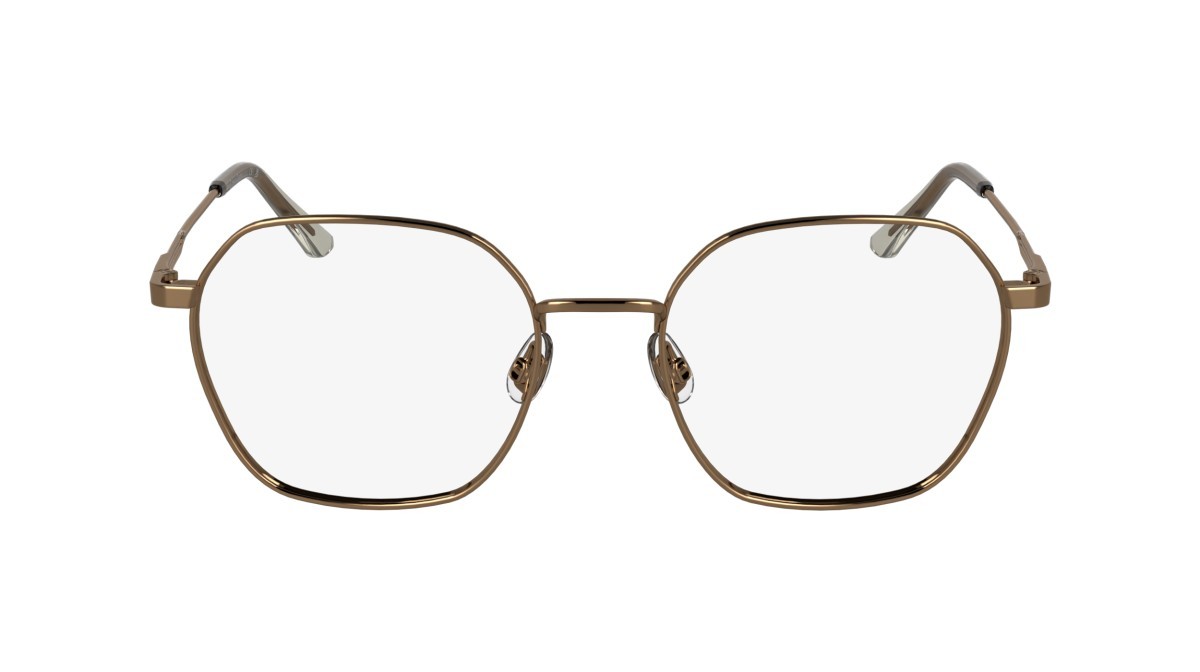 Eyeglasses Calvin Klein CK25103 N (771) color amber gold shape rectangle 