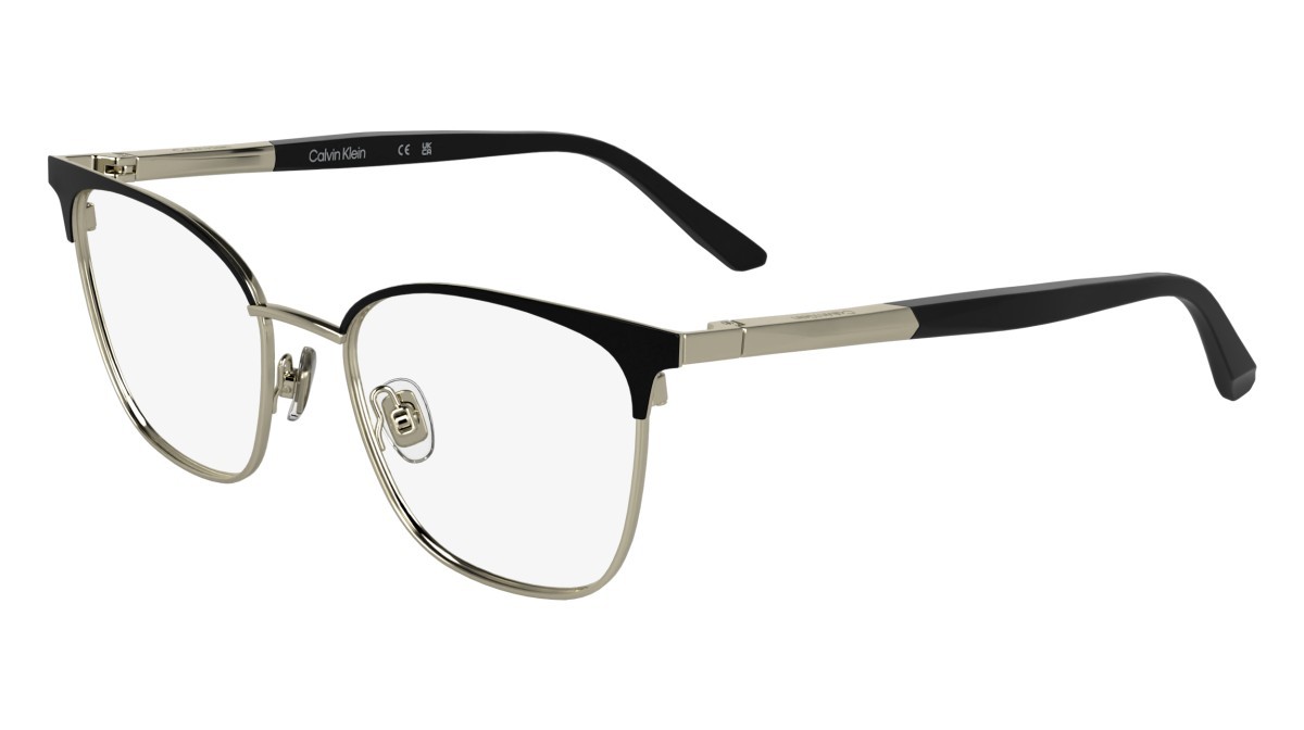 Eyeglasses Calvin Klein CK25105 (001) color black shape cat eye lenses colore - 1