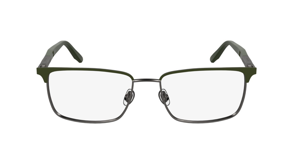 Eyeglasses Calvin Klein CK25106 (330) color khaki shape rectangle lenses colore - 3