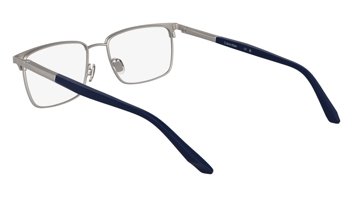 Eyeglasses Calvin Klein CK25106 (400) color blue shape rectangle lenses colore - 2