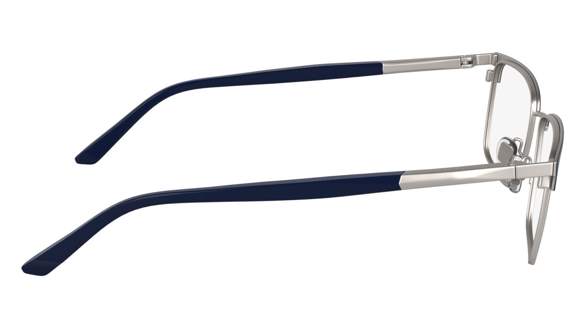 Eyeglasses Calvin Klein CK25106 (400) color blue shape rectangle lenses colore - 2