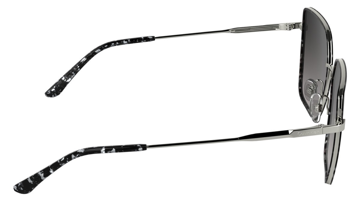 Sunglasses Calvin Klein CK25111S (025) color grey havana shape butterfly lenses gradient smoke