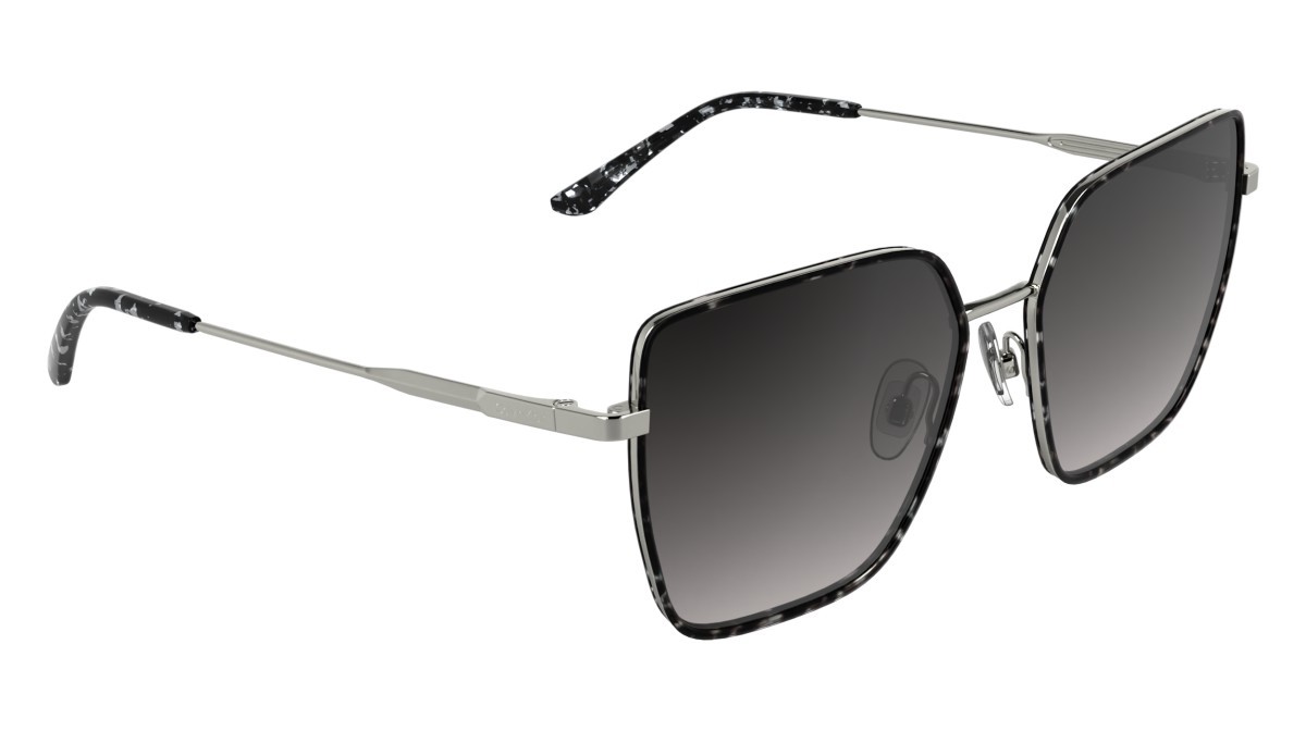 Sunglasses Calvin Klein CK25111S (025) color grey havana shape butterfly lenses gradient smoke
