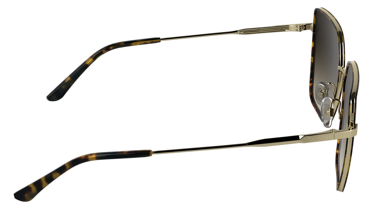 Sunglasses Calvin Klein CK25111S (240) color havana shape butterfly lenses gradient brown