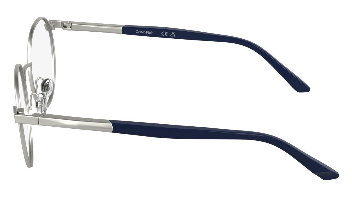 Eyeglasses Calvin Klein CK25112 (045) color silver shape round 