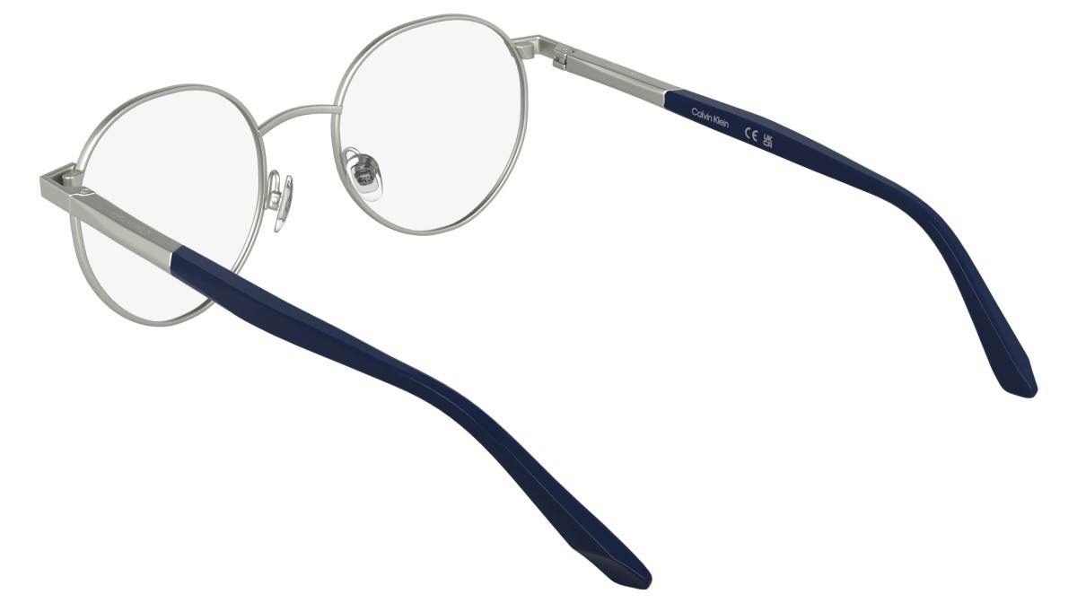 Eyeglasses Calvin Klein CK25112 (045) color silver shape round 