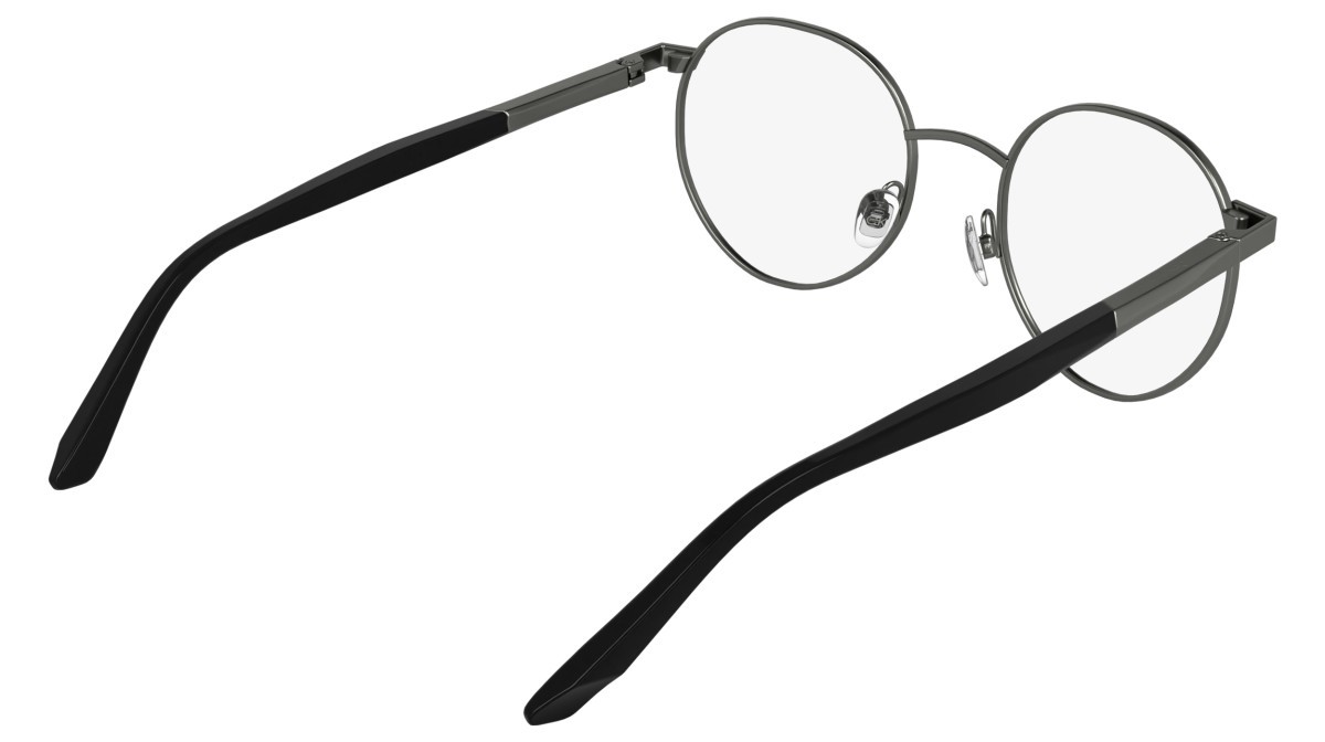 Eyeglasses Calvin Klein CK25112 (070) color dark ruthenium shape round 