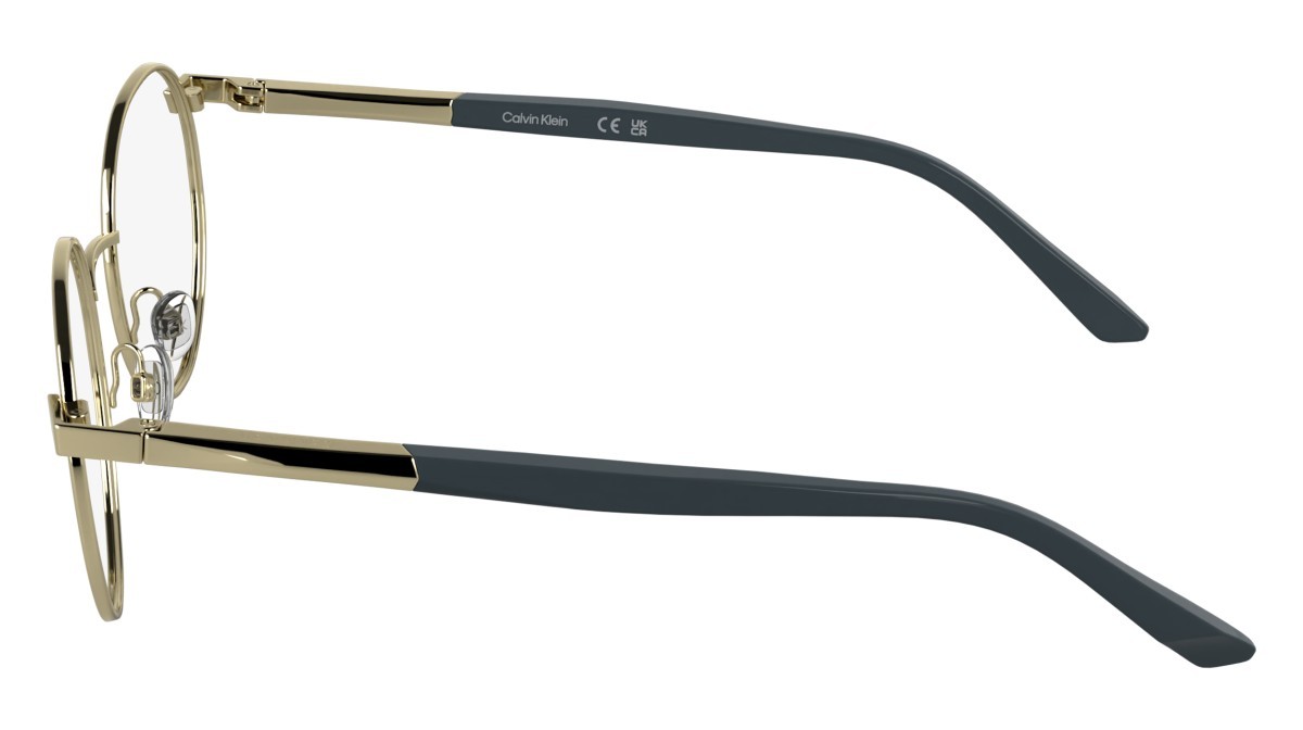 Eyeglasses Calvin Klein CK25112 (717) color gold shape round 