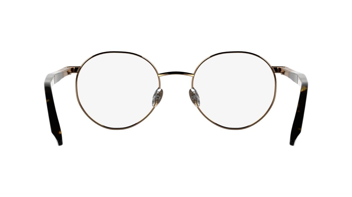 Occhiali da vista Calvin Klein CK25112 (771) colore amber gold forma rotondo 