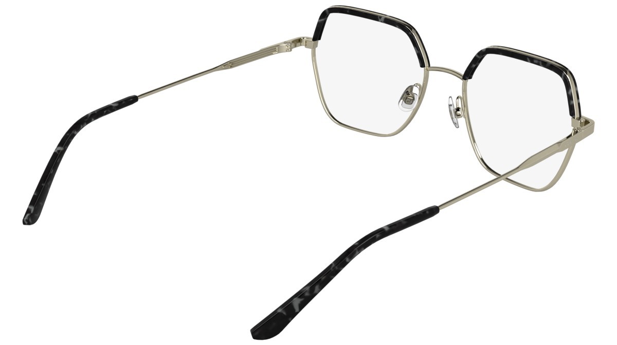Eyeglasses Calvin Klein CK25113 (716) color light gold shape butterfly 