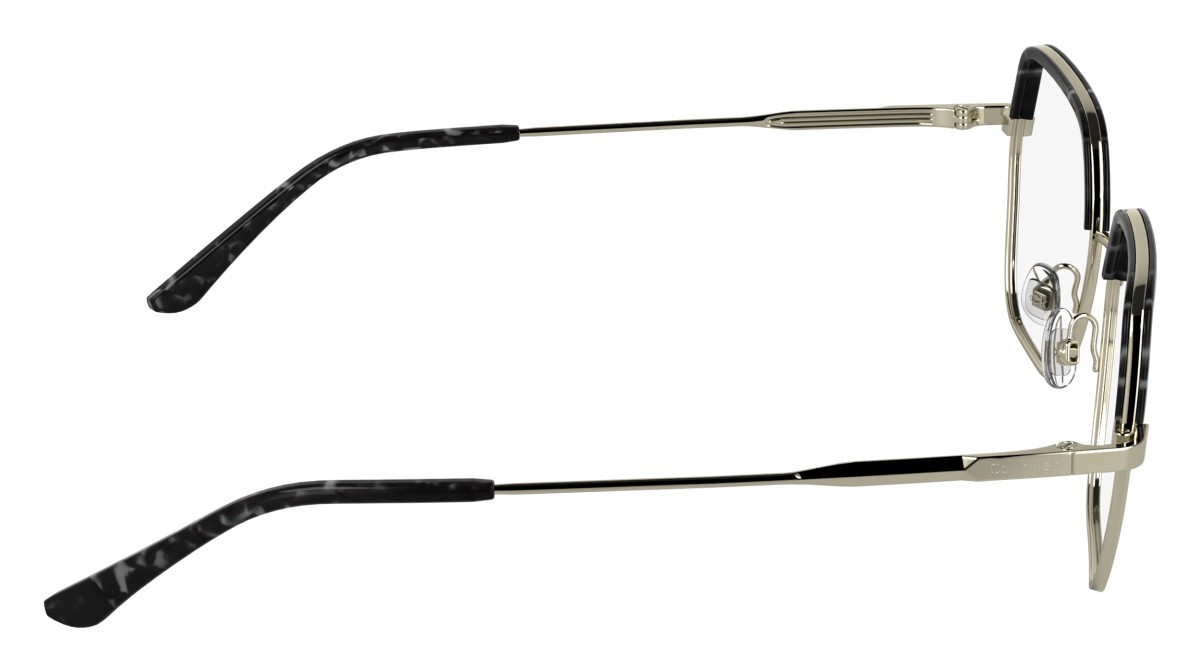 Eyeglasses Calvin Klein CK25113 (716) color light gold shape butterfly 