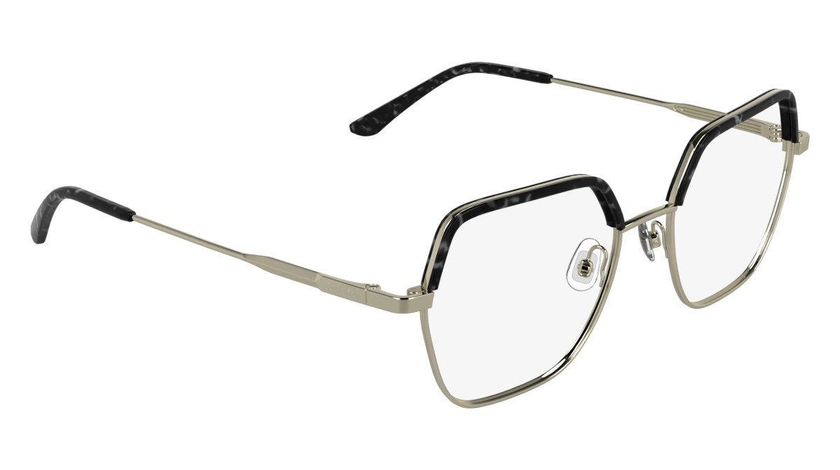 Eyeglasses Calvin Klein CK25113 (716) color light gold shape butterfly 