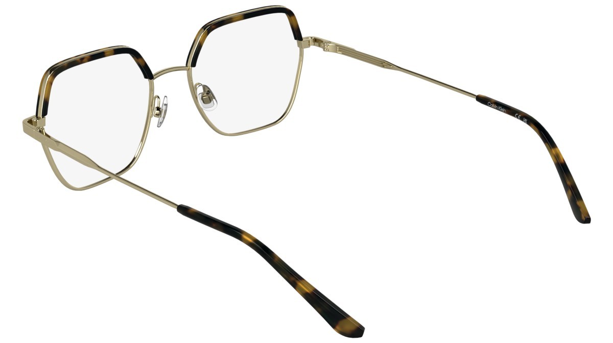 Eyeglasses Calvin Klein CK25113 (717) color gold shape butterfly 