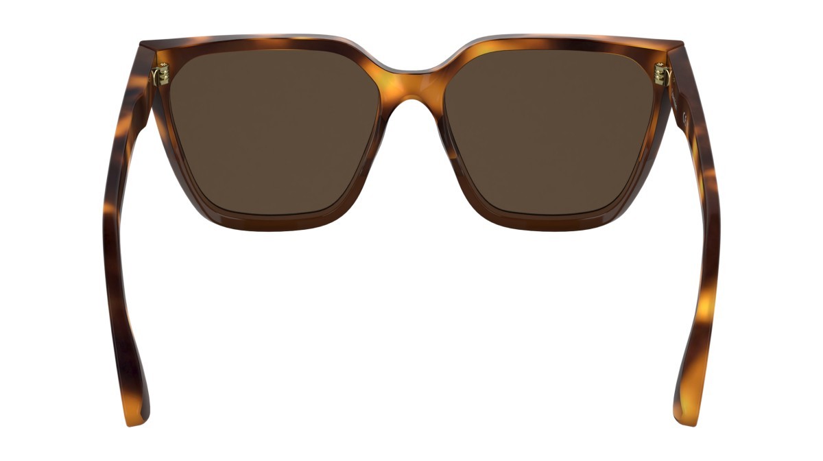 Sunglasses Calvin Klein CK25500S (238) color havana/brown shape rectangle lenses solid wine