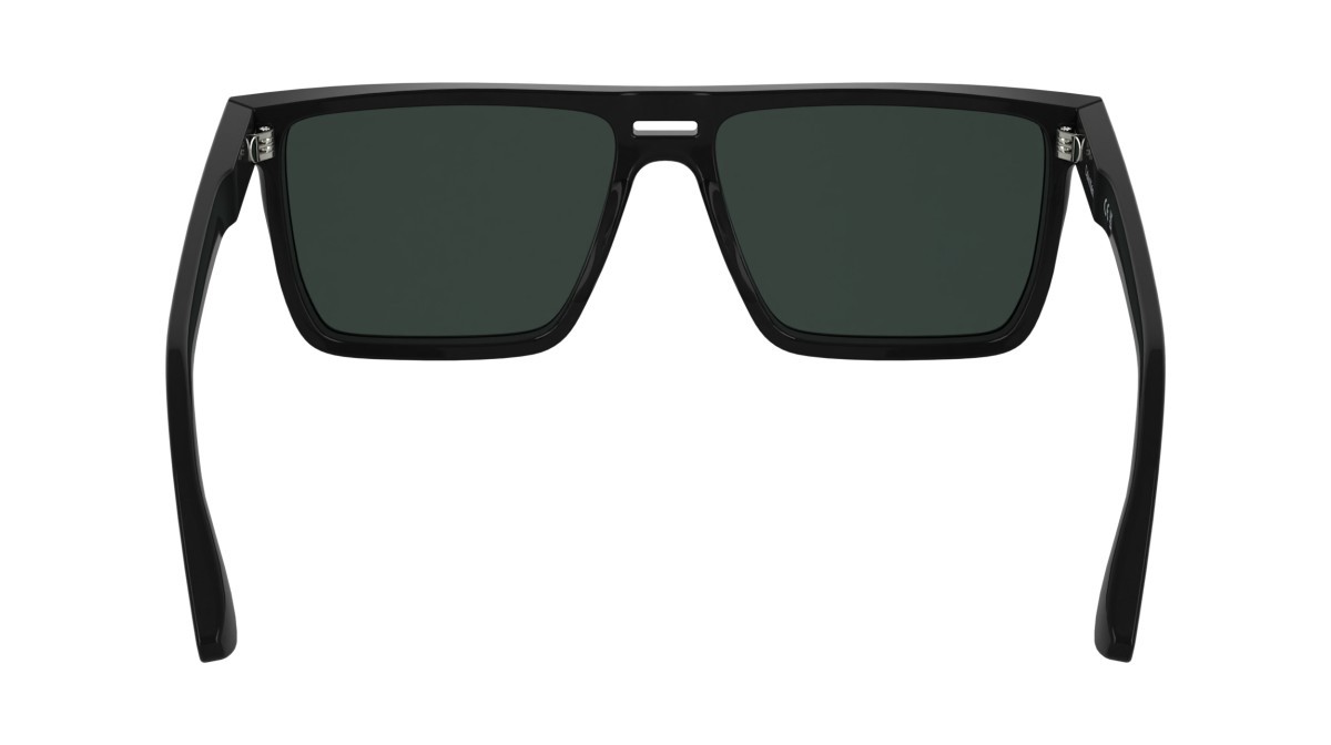 Sunglasses Calvin Klein CK25501S (001) color black shape rectangle lenses solid grey