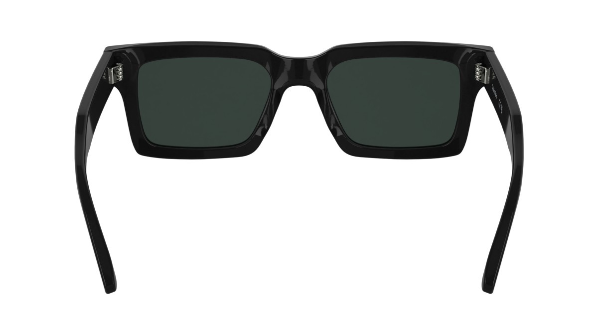 Sunglasses Calvin Klein CK25503S (001) color black shape rectangle lenses solid grey