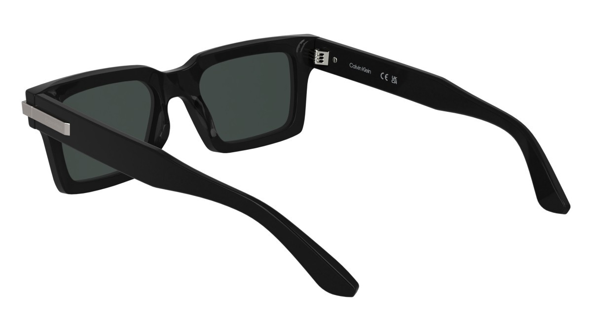 Sunglasses Calvin Klein CK25503S N (001) color black shape rectangle 