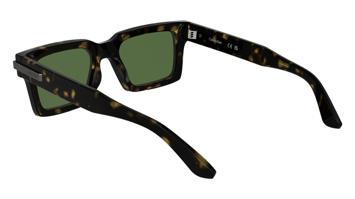Sunglasses Calvin Klein CK25503S N (235) color dark havana shape rectangle 