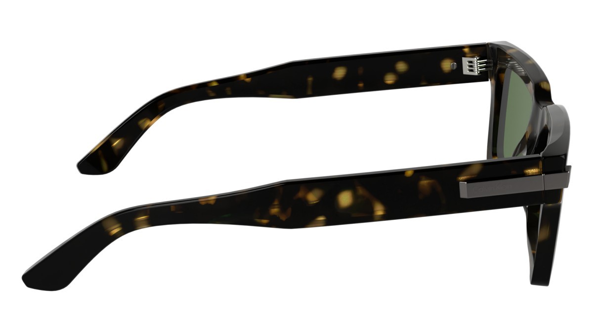 Sunglasses Calvin Klein CK25503S N (235) color dark havana shape rectangle 