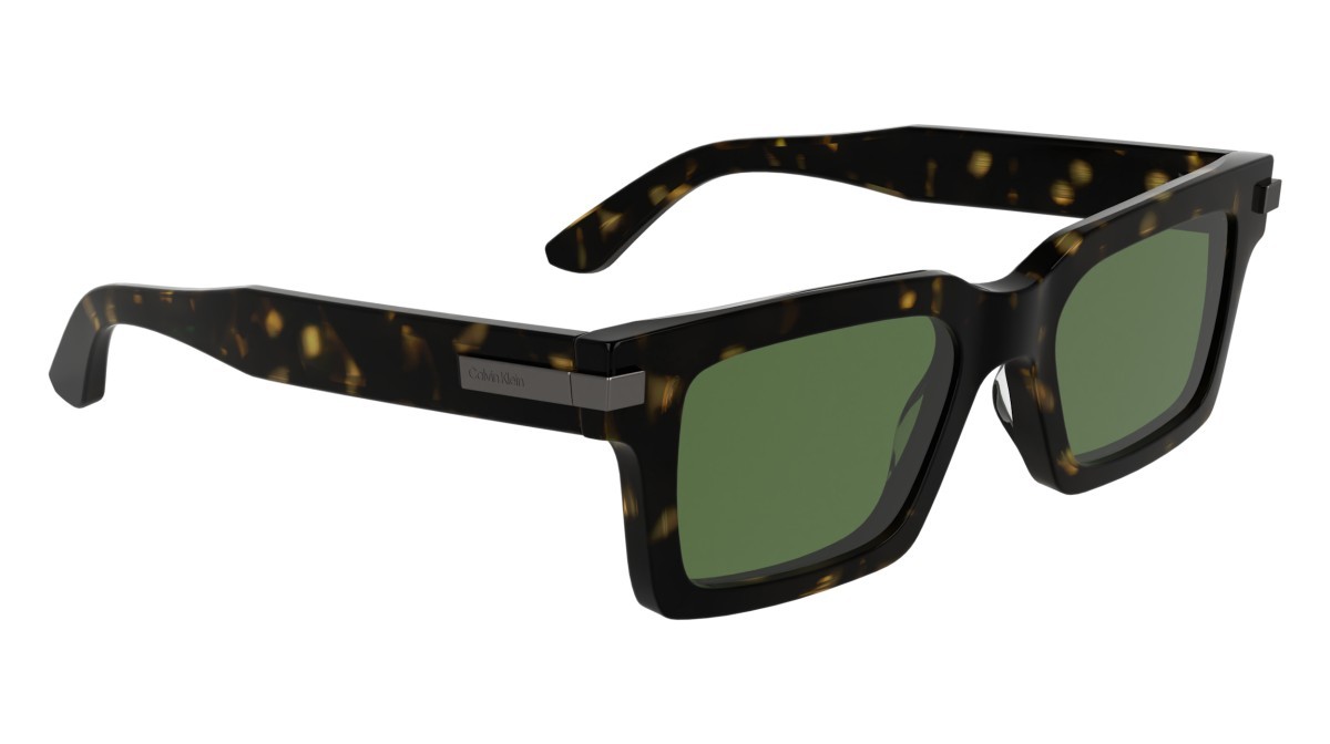 Sunglasses Calvin Klein CK25503S N (235) color dark havana shape rectangle 