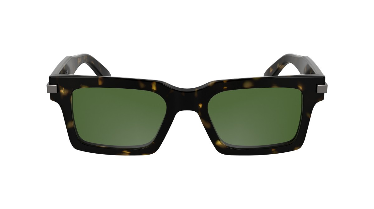 Sunglasses Calvin Klein CK25503S N (235) color dark havana shape rectangle 