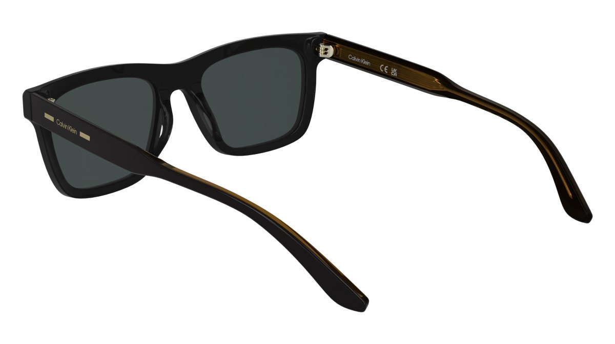 Sunglasses Calvin Klein CK25506S N (001) color black shape rectangle 