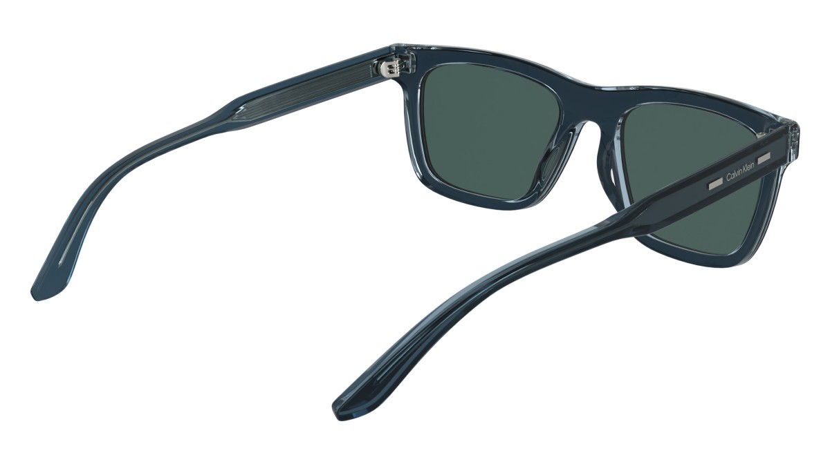 Sunglasses Calvin Klein CK25506S N (400) color blue shape rectangle 
