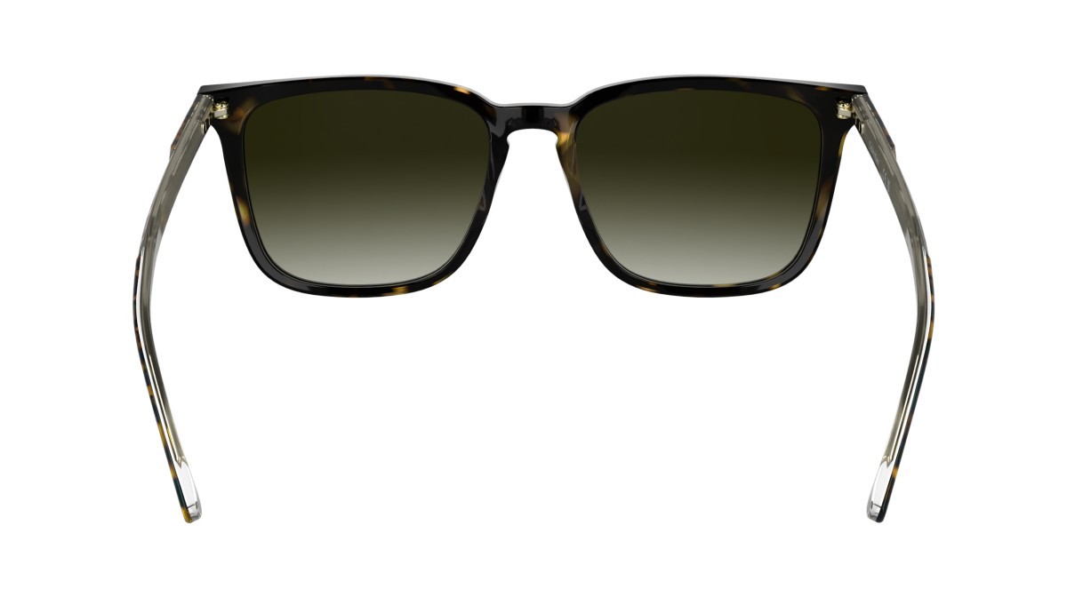 Sunglasses Calvin Klein CK25507S (235) color dark havana shape rectangle lenses gradient brown