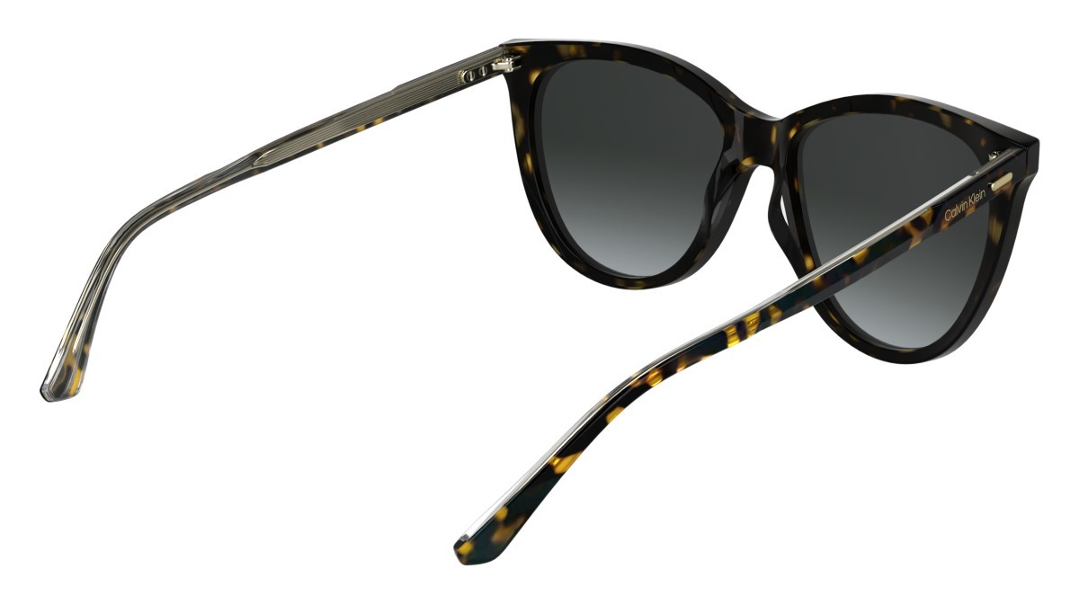Sunglasses Calvin Klein CK25508S (240) color havana shape butterfly lenses gradient grey