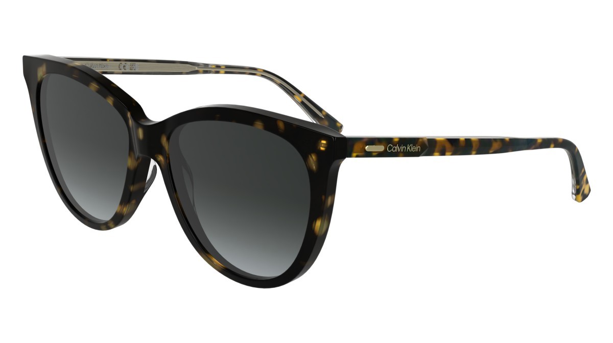 Sunglasses Calvin Klein CK25508S N (240) color havana shape butterfly 