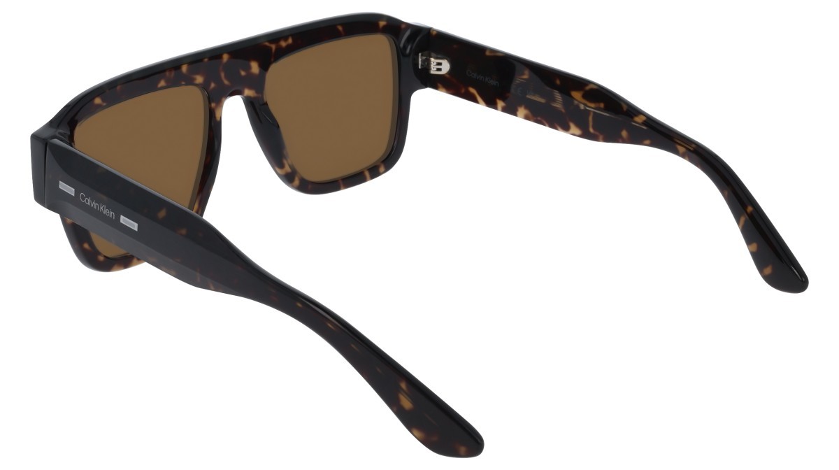 Sunglasses Calvin Klein CK25509S (240) color havana shape rectangle lenses solid brown