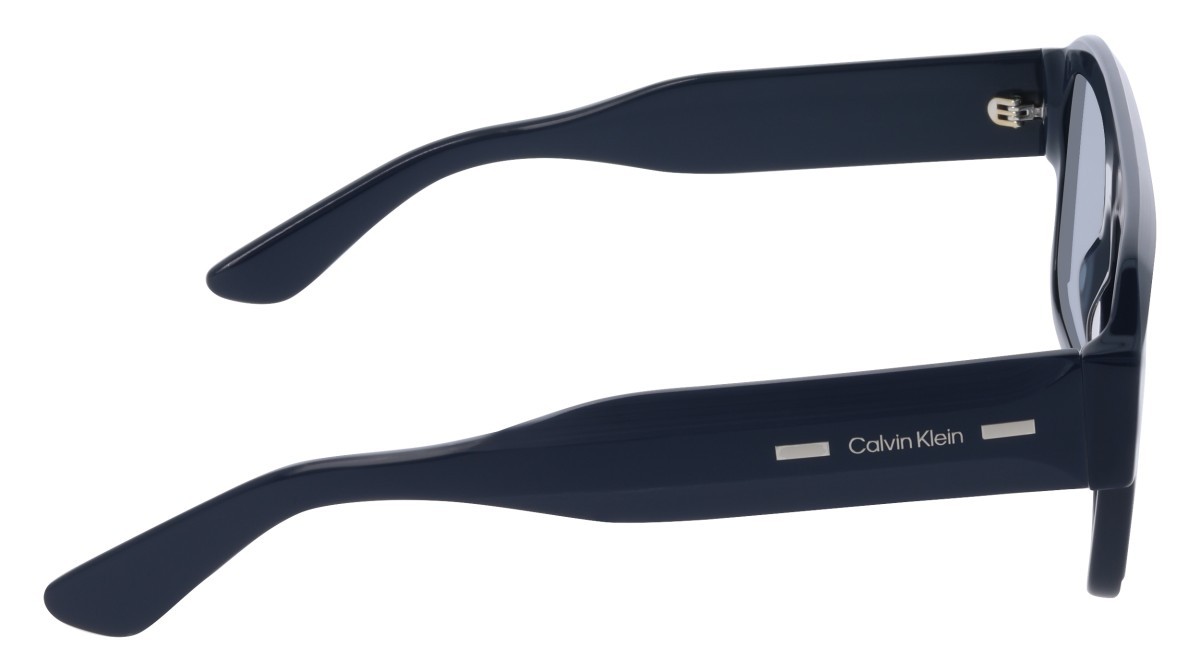 Sunglasses Calvin Klein CK25509S N (400) color blue shape rectangle 