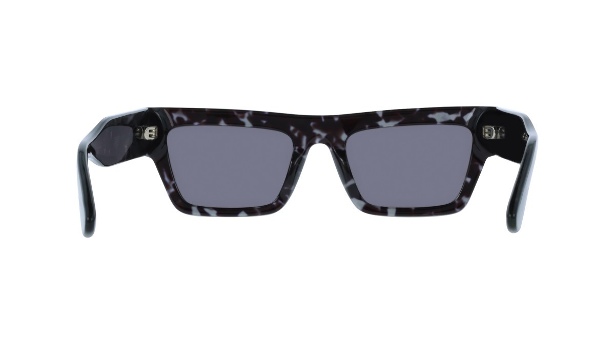 Sunglasses Calvin Klein CK25510S (223) color havana grey shape rectangle lenses solid smoke